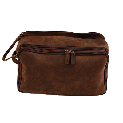 Leather Cosmetic/ Toiletry kit