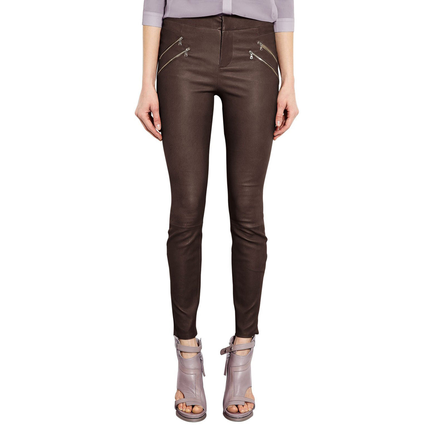 Excellent Design & Comfort Brown leather pants 
