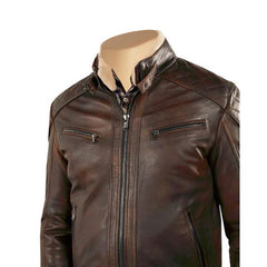 Desert leather jacket