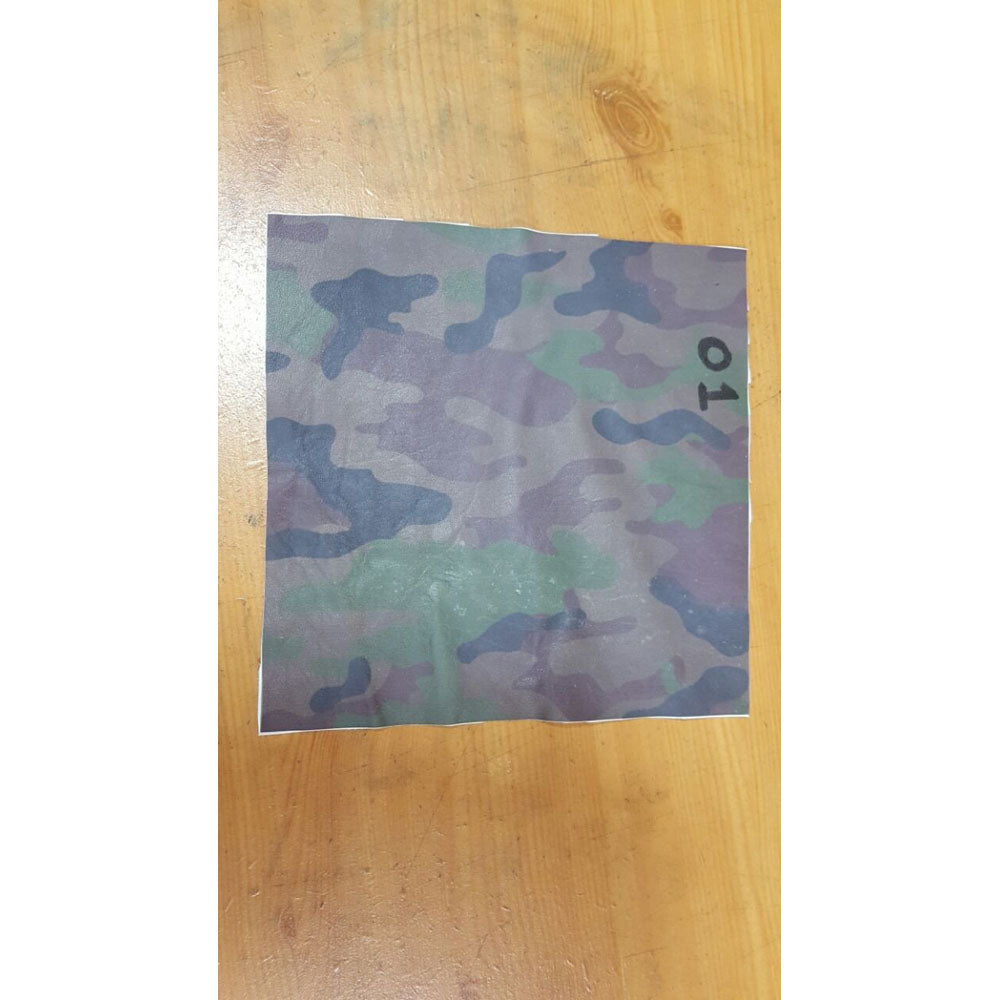Comfortable Camouflage print Leather jacket