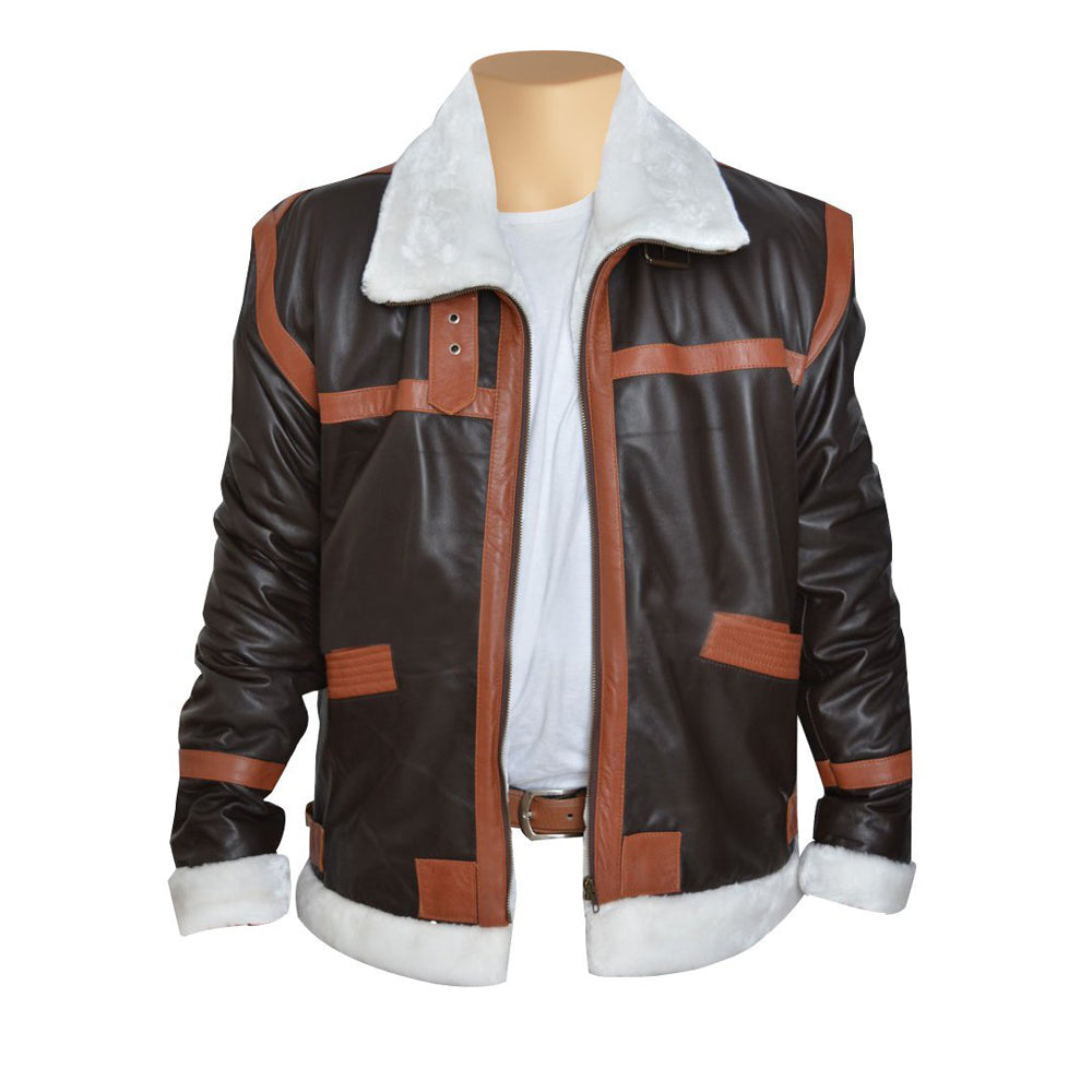 Unique or Custom Leon Kennedy's Resident Evils Fur Jacket
