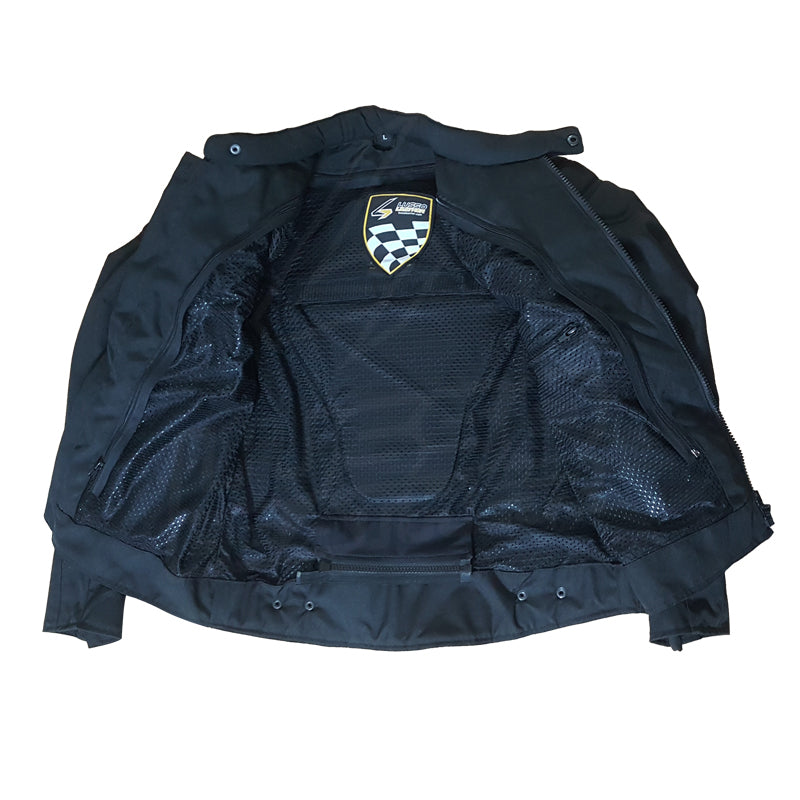Elements Textile Motorcycle Jacket with Armor Protectors 