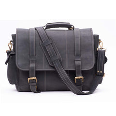 Men's business leather messenger / Laptop bag