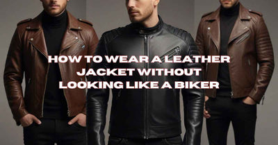How to Wear a Leather Jacket without Looking Like a Biker