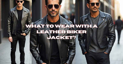 What to Wear With a Leather Biker Jacket