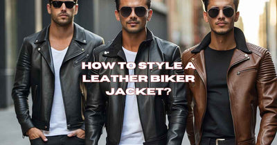 How to Style a Leather Biker Jacket?