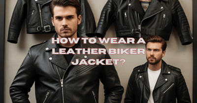 How to Wear a Leather Biker Jacket