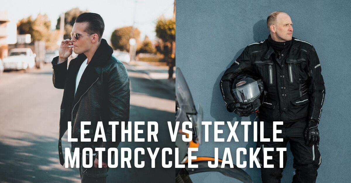 Leather vs Textile Motorcycle Jacket: Choose Wisely – Lusso Leather