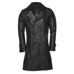 Reiner Black Buttoned up Long coat