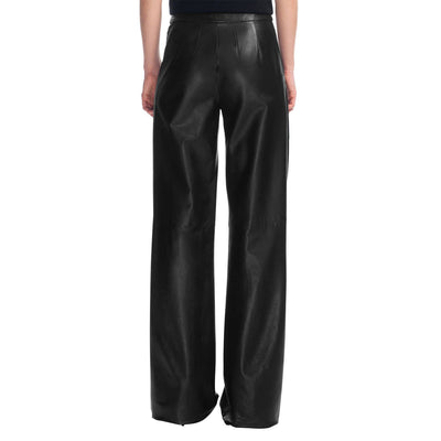 Bell bottom leather pants (style #6) - Lusso Leather - 2