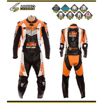 Safe KTM Racing, Bike, and Motorcycle leather suits 