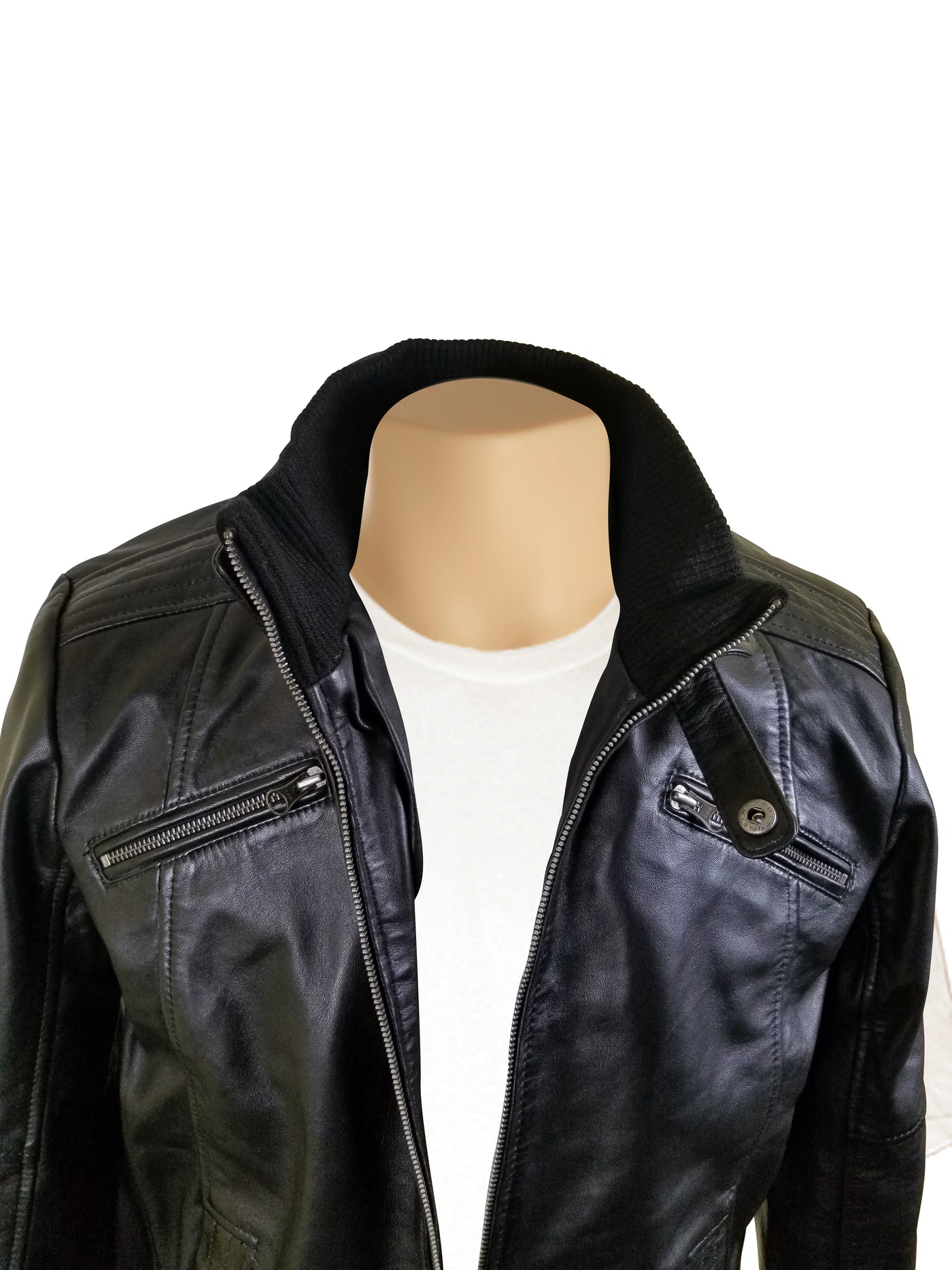 Ribbed Collar and Cuffs Greig's bomber jacket