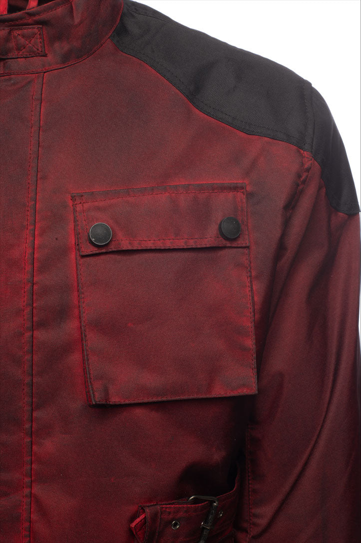 Antique red m65 windbreaker field jacket