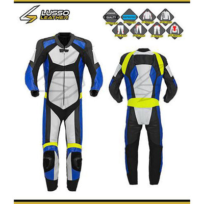 Waterproof and breathable Camacho's motorcycle leather suit