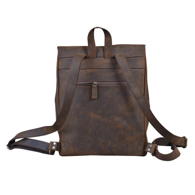 Cortez's Oiled Cowhide Leather Backpack