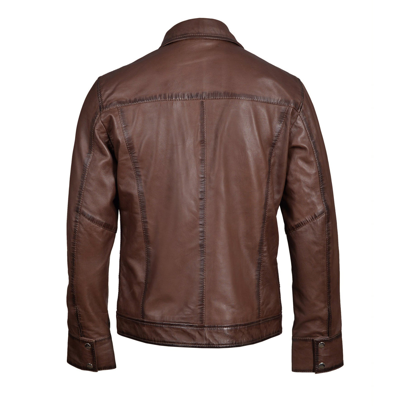 lightweight Thatchers Leather jacket hand waxed