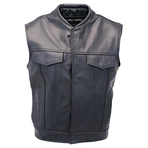 leather vest motorcycle