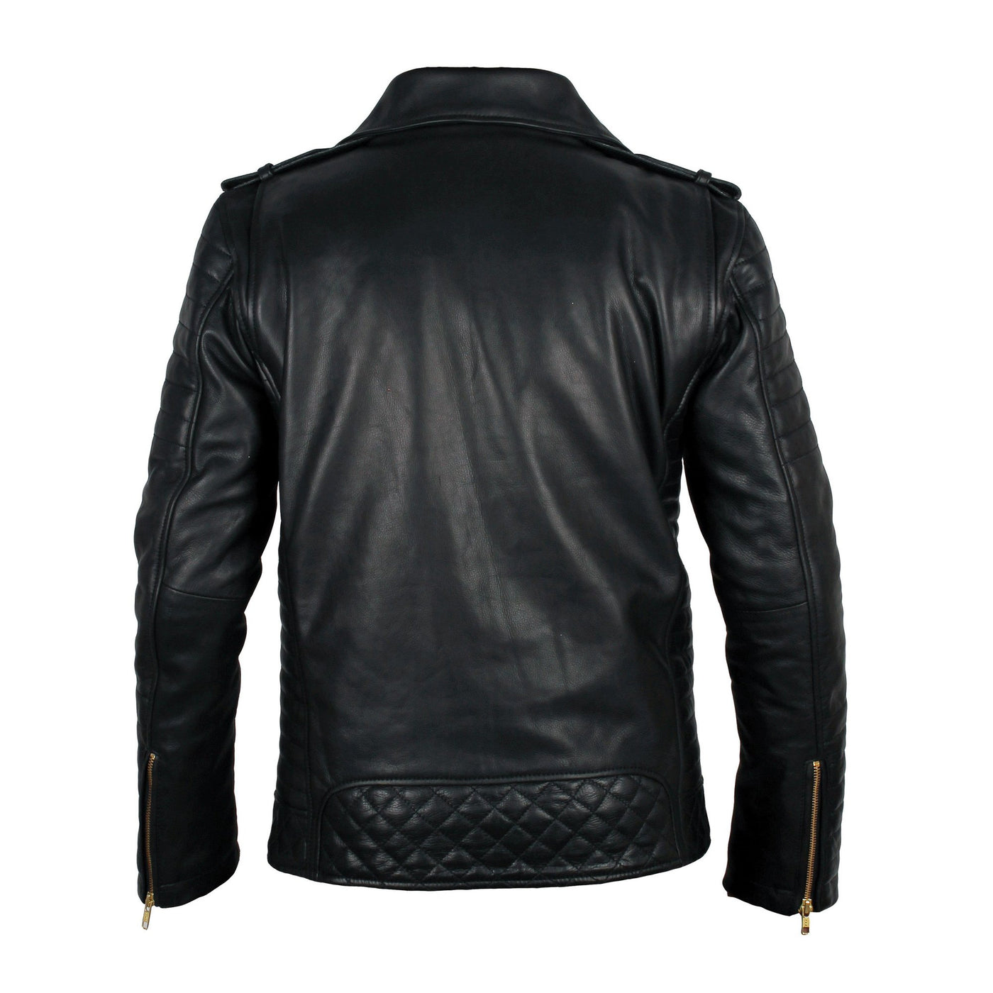 PRE MADE Quilted Biker Leather Jacket