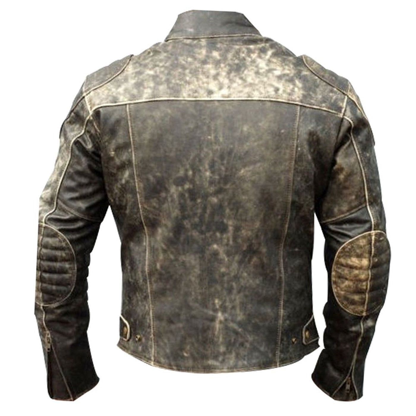 Shoulder Patch Theon's Distressed Leather Jacket