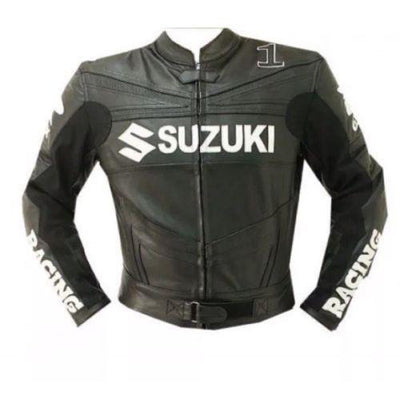Lightweight Suzuki motorcycle armored jacket