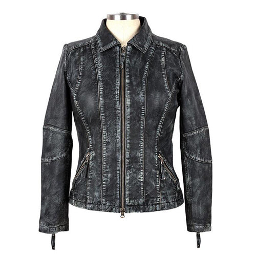 Genuine Custom Tulsa Leather Jacket for Women