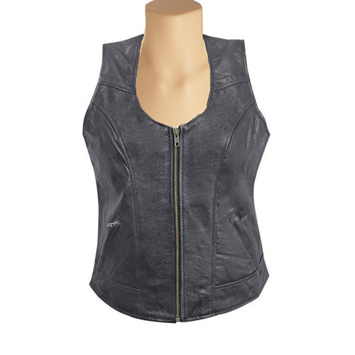 Soft and Cozy Simple leather vest