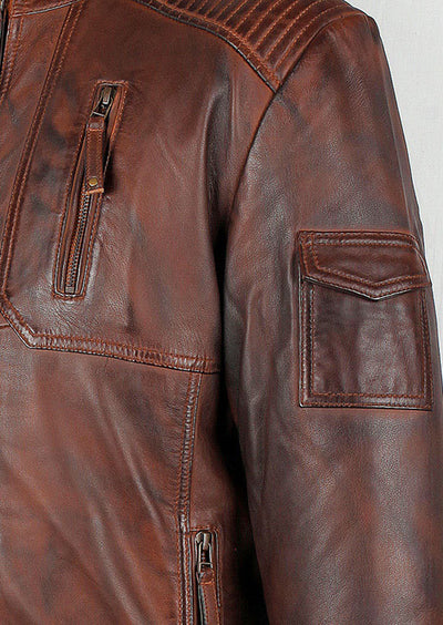 Soft Men's Allen Leather Jacket