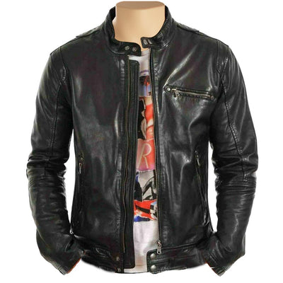 Men's Arthur Classic Moto Leather Jacket