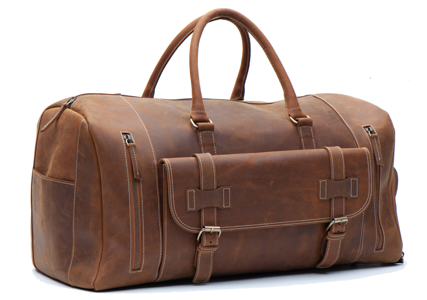 Stylish Touring Weekender Duffel and trolley bag