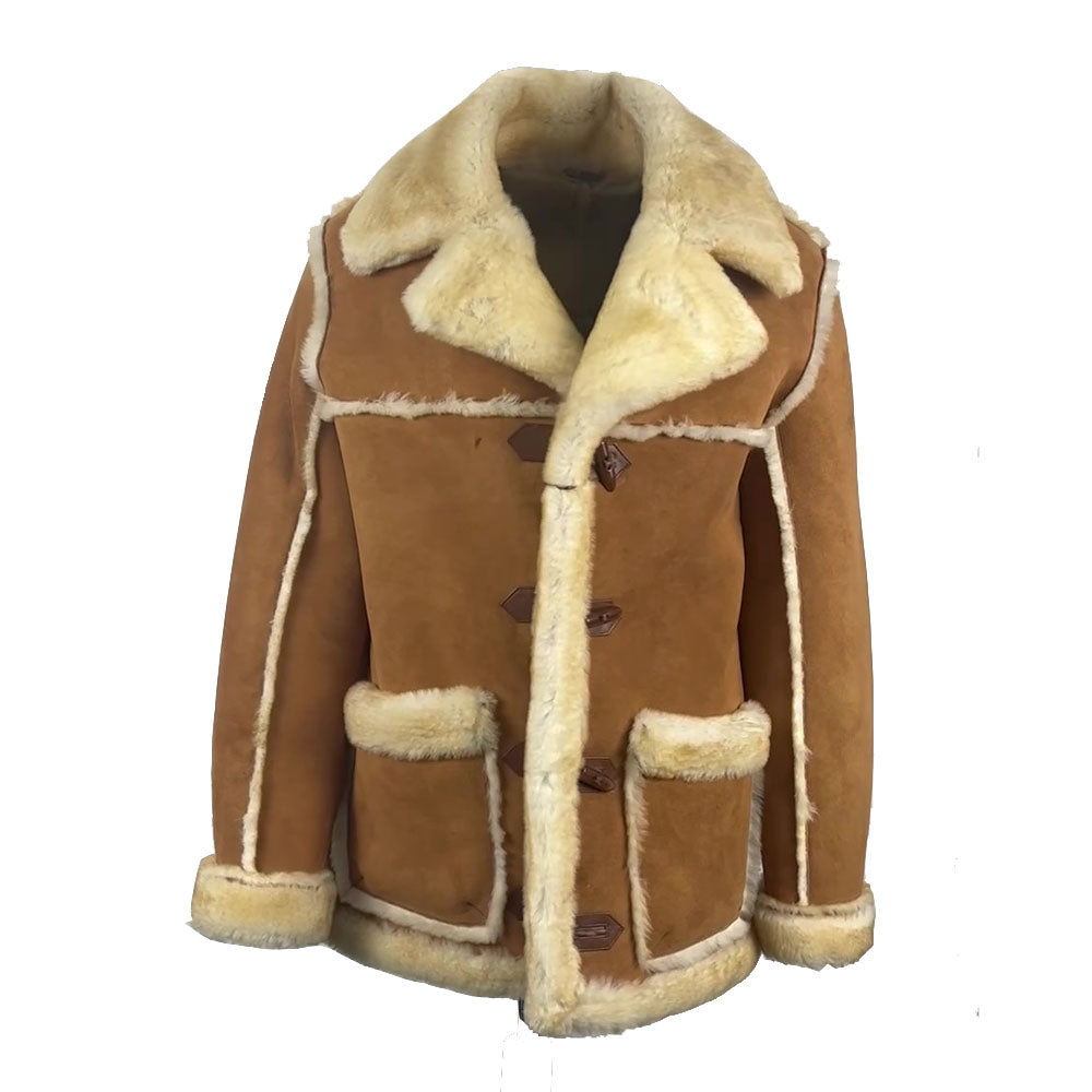Roddy Piper Western Style Shearling Jacket – Lusso Leather