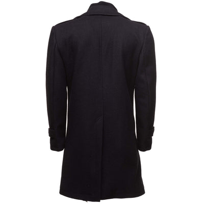 Comfortable Long length wool trench coat