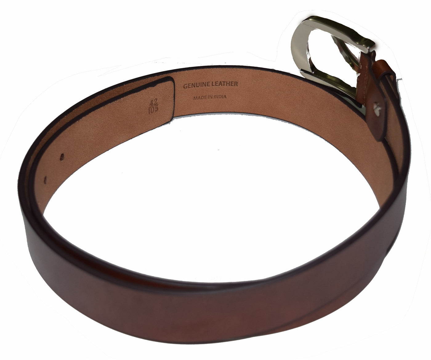 Excellent Design & Comfort Brown Genuine Leather Belt