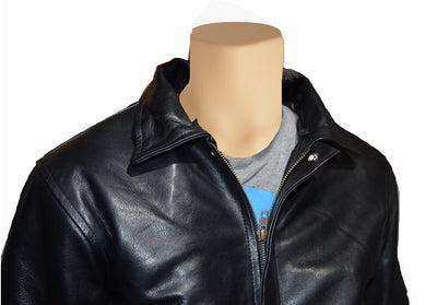A-2 Leather Bomber Jacket's classic looks