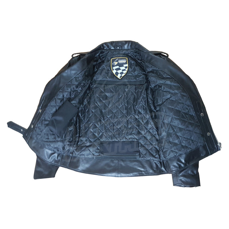 Perfect Classic Black Premium Leather Motorcycle Jacket