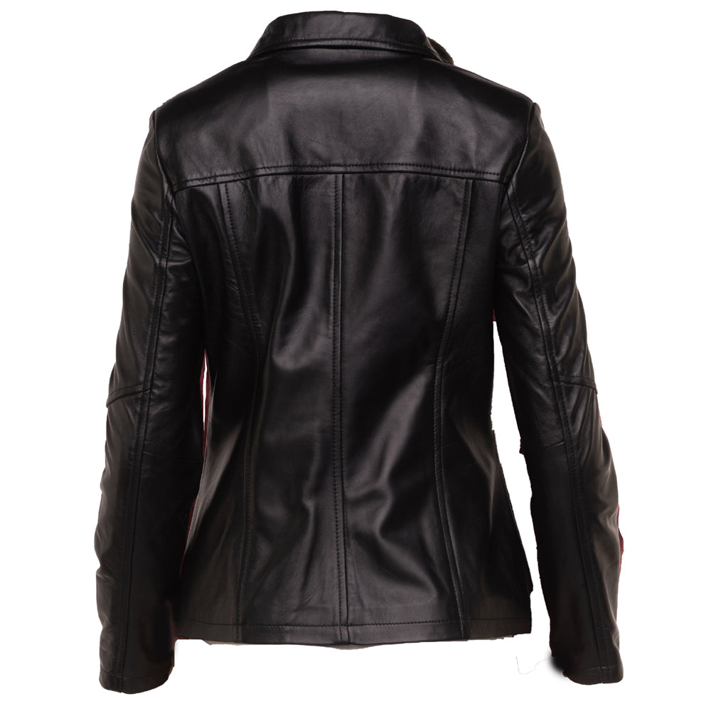Jude's leather jacket