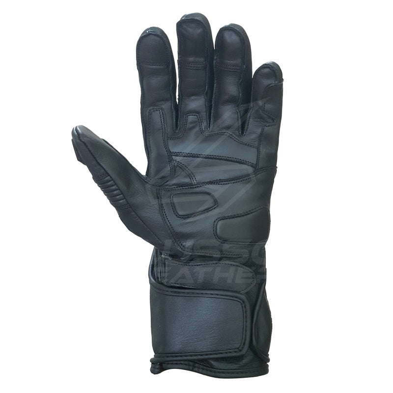 Gauntlet motorcycle racing gloves