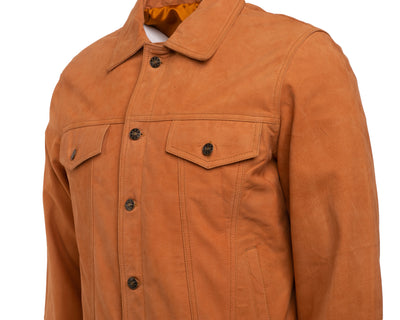 Jacket Trucker Shirt Nubuck