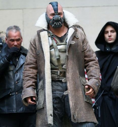 Comfort Dark Knight Rises Bane's Distressed Sherpa Trench Coat