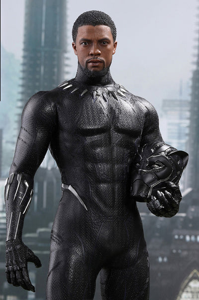 Warm Stylish Boseman's Black Panther Jacket